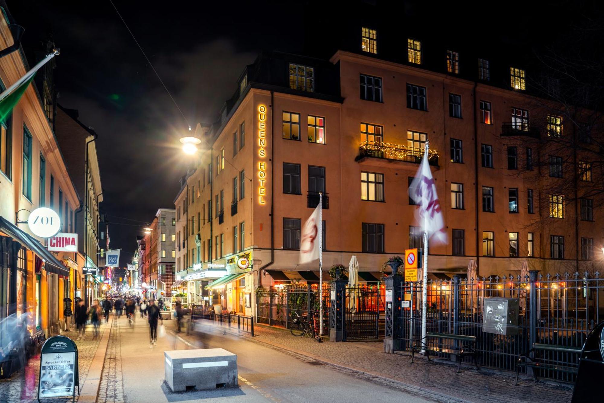 Queen's Hotel Stockholm Buitenkant foto